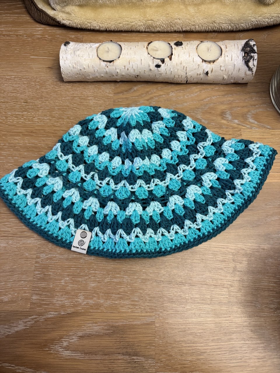 Bucket Hat - Blue Stripes