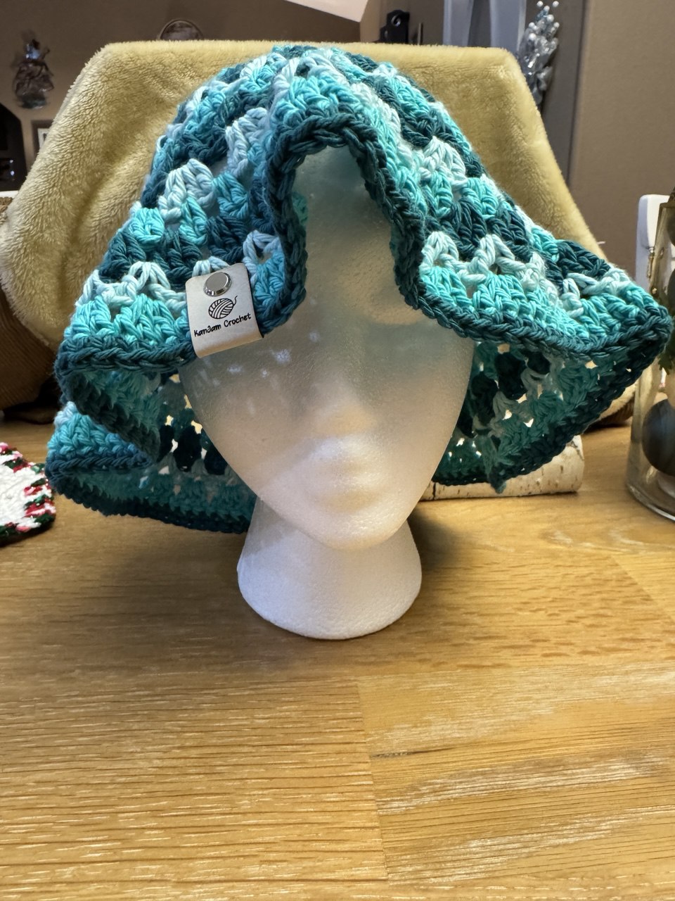 Bucket Hat - Blue Stripes