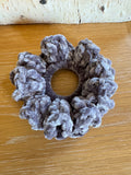 Scrunchy-Sparkly Carbon Grey