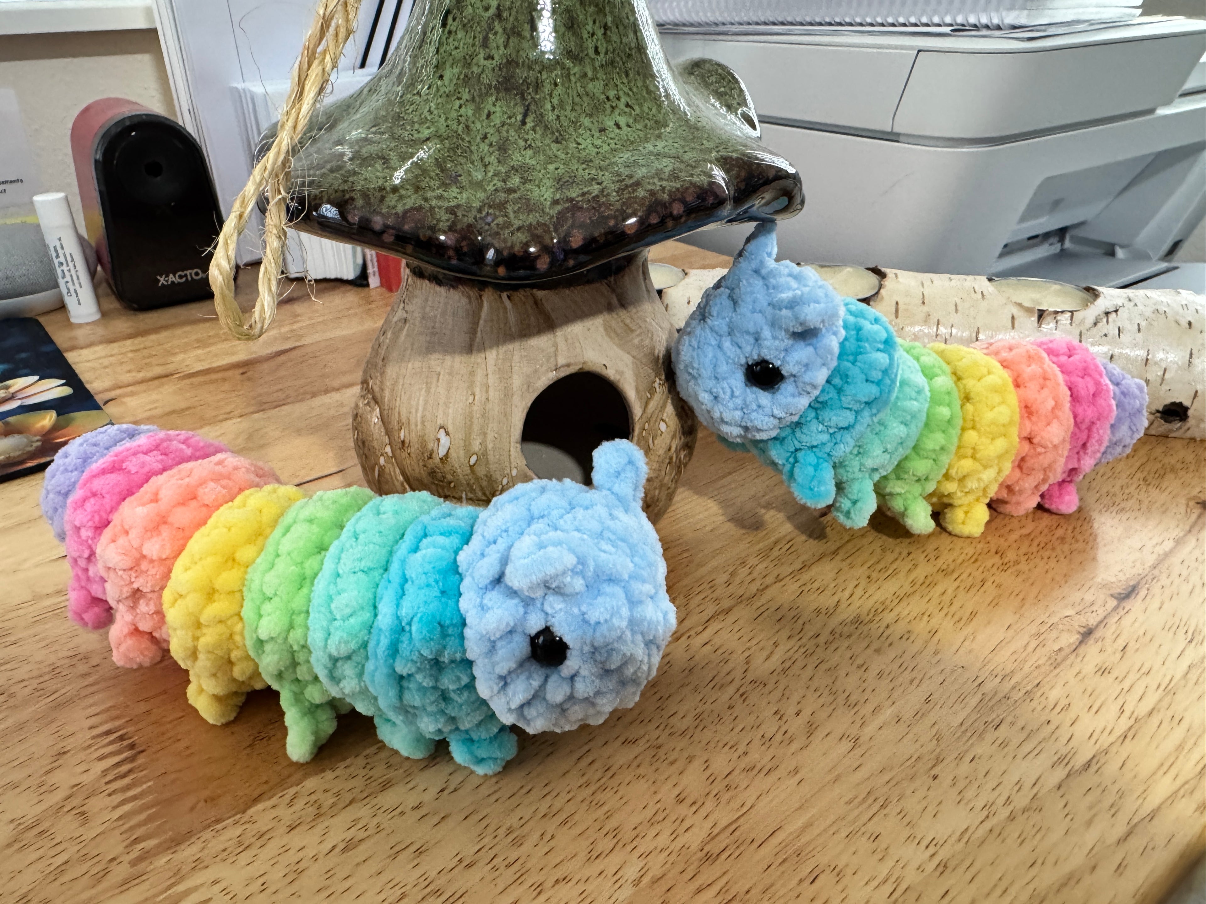 Caterpillar Fidget Plush