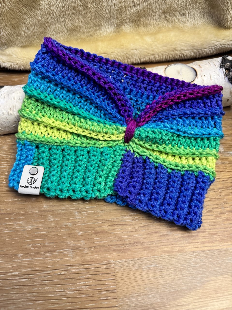 Ear Warmer - Retro Stripe 2