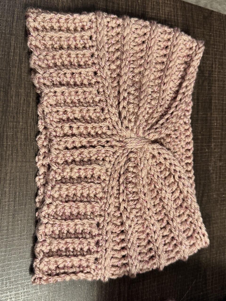 Ear warmer - Pink Sparkle