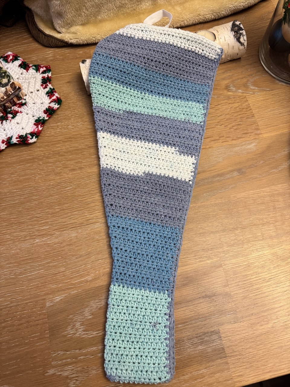 Hair Towel -Infinite Blue Variegated