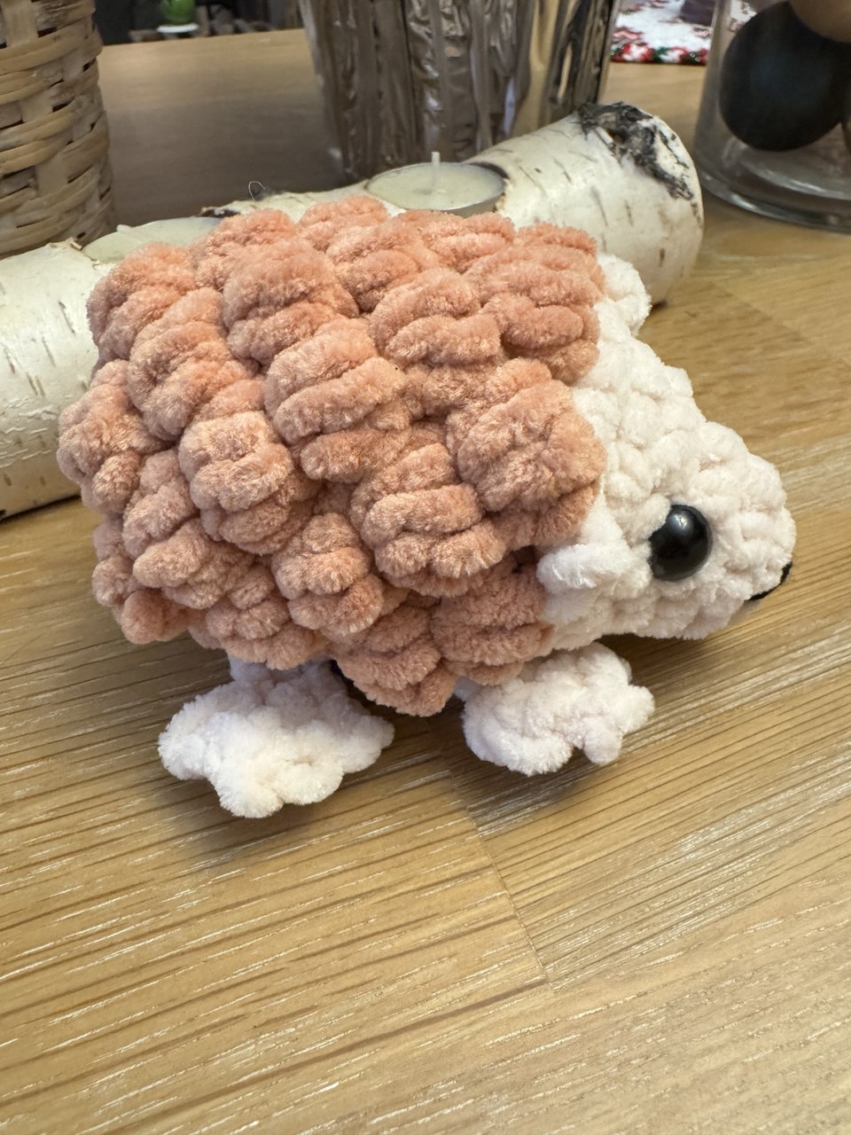 Hedgehog Plush - Apricot