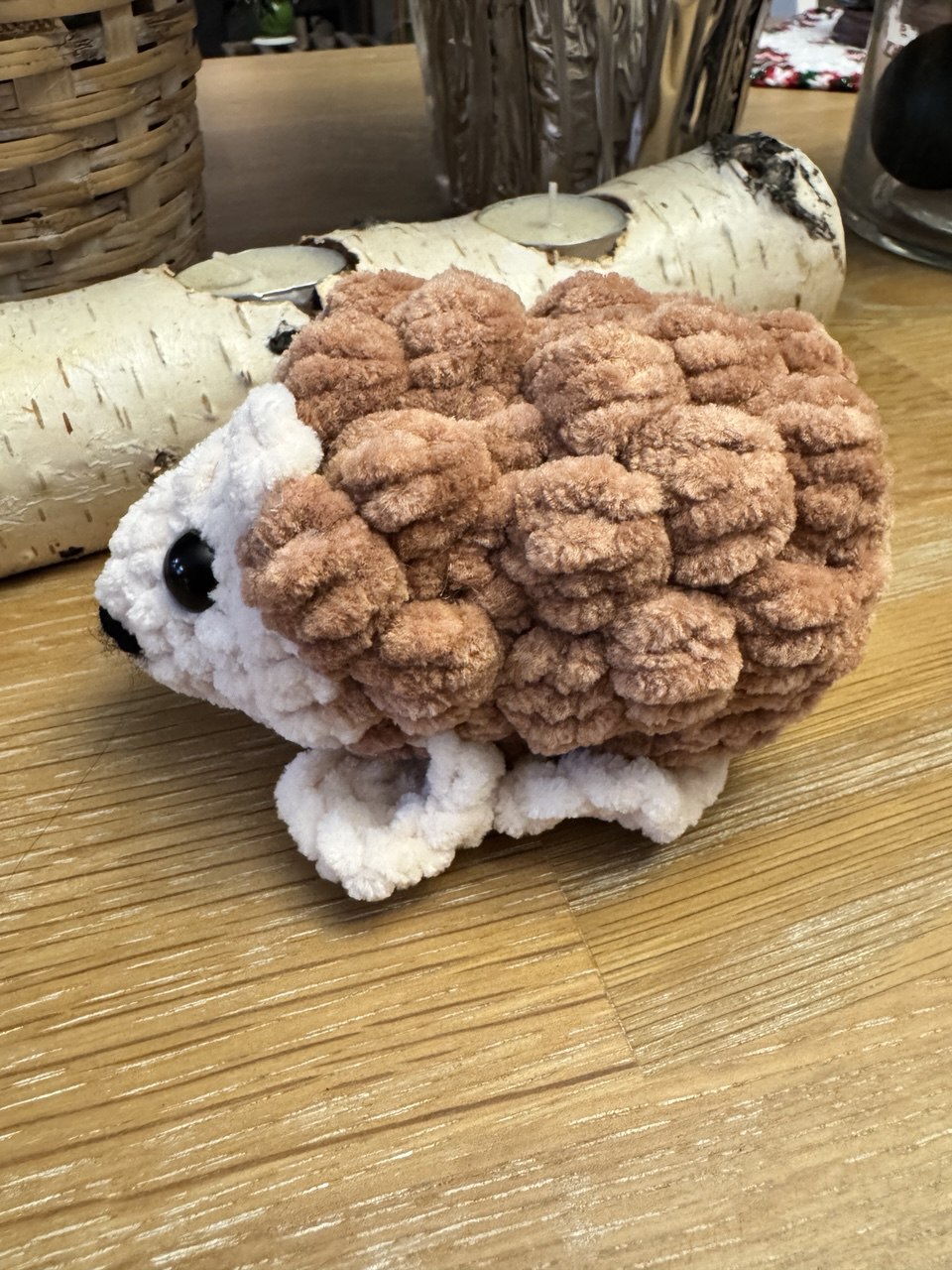 Hedgehog Plush - Brown
