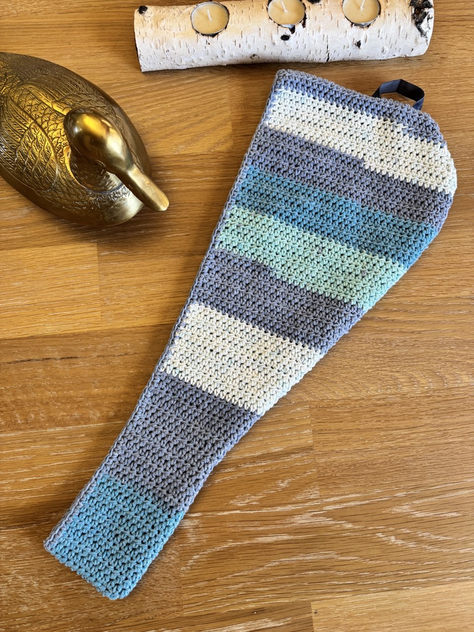 Hair Towel - Infinite Blue Varigated