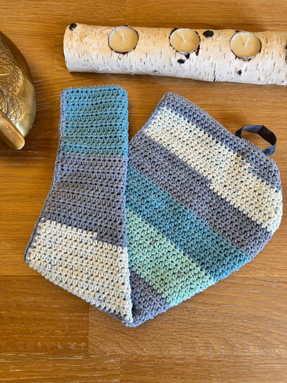 Hair Towel - Infinite Blue Variegated