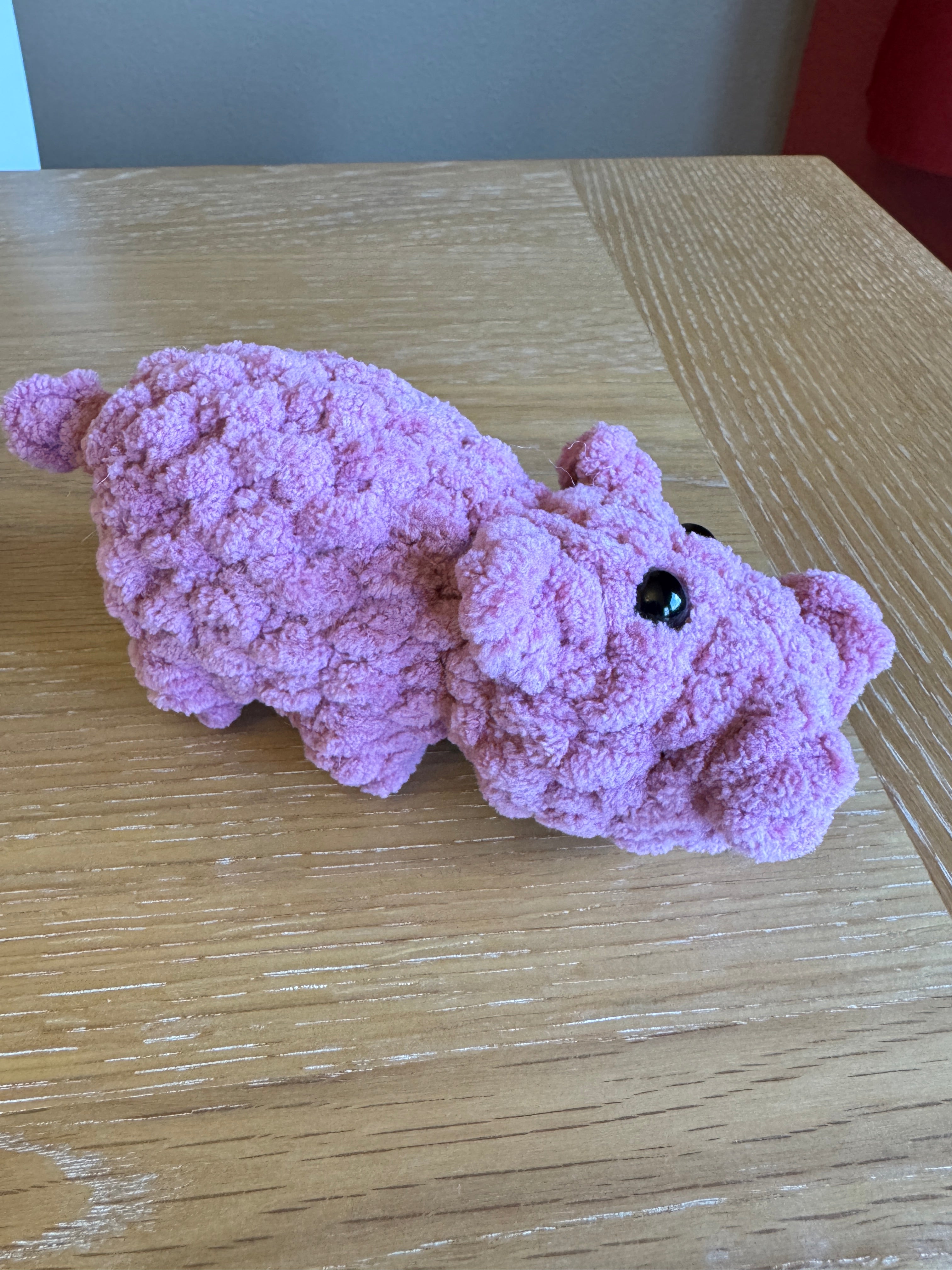 Hippo: Pink Mini Hippo