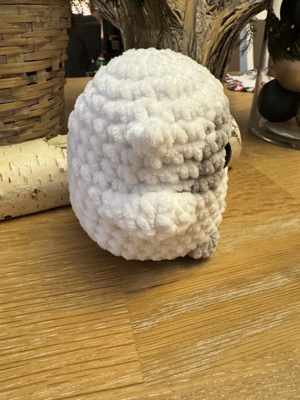 Owl - White and Gray