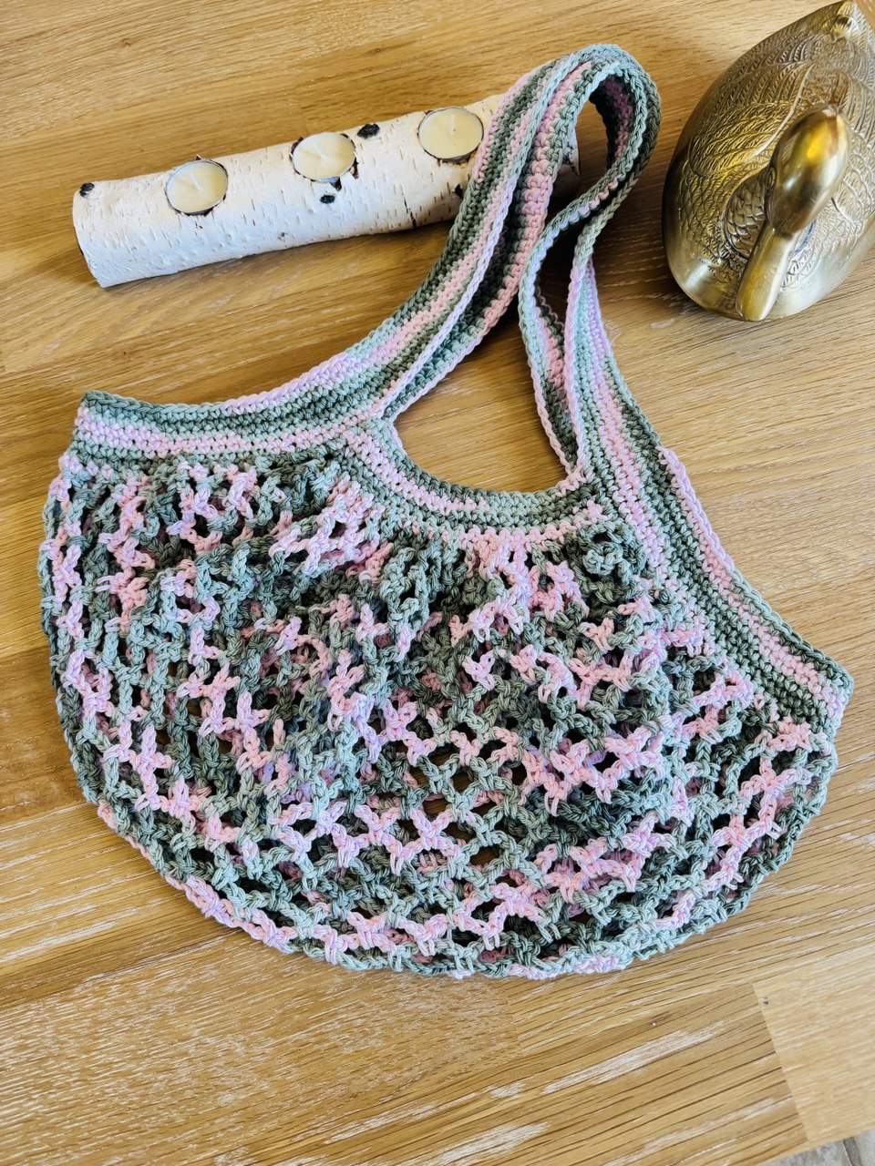 Market Bag - Pink Camo