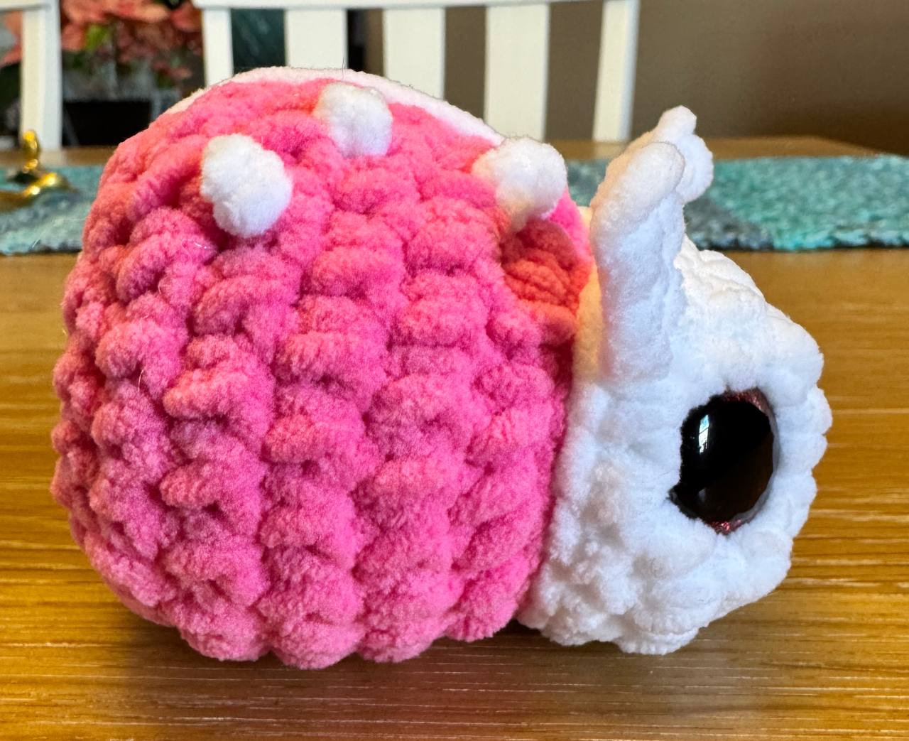 Ladybug - Pink and White for Valentine's Day